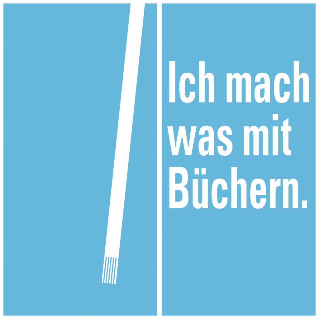 Logo "Was mit Büchern"